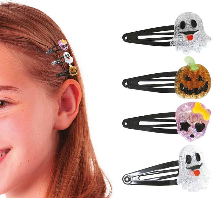 Horquillas Halloween Metal 3pcs