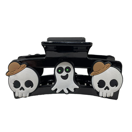 Halloween Pinza para el pelo Calavera 2pcs