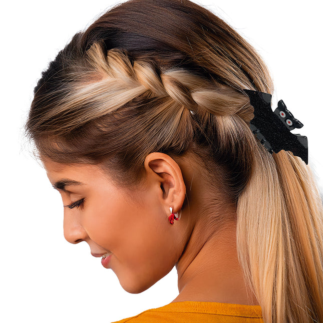 Pinza para el pelo murciélago 7cm