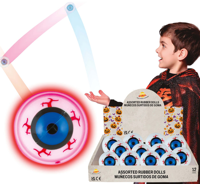 Halloween Breakout presenta Bouncing Ball Eyeball 5.5cm 12pcs