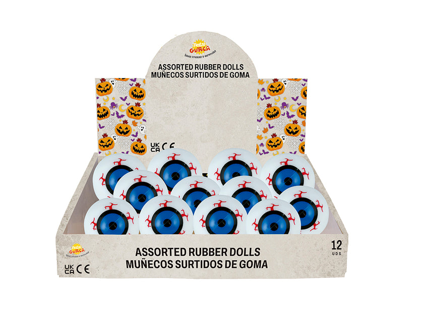 Halloween Breakout presenta Bouncing Ball Eyeball 5.5cm 12pcs