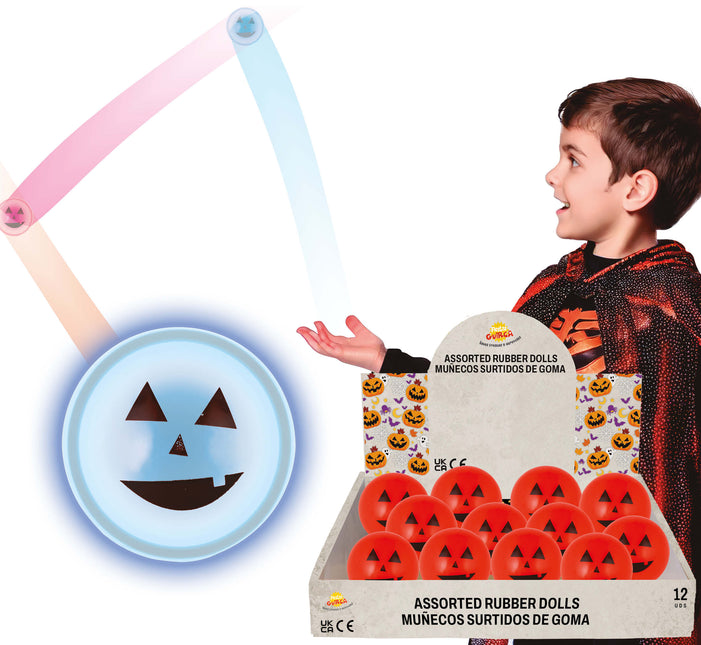 Regalos para compartir de Halloween Bolas saltarinas 12 unidades