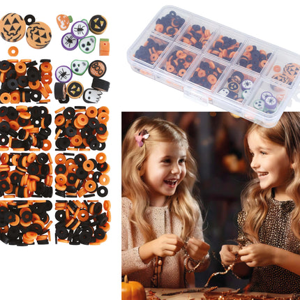 Kit de manualidades de Halloween Hacer pulseras Abalorios