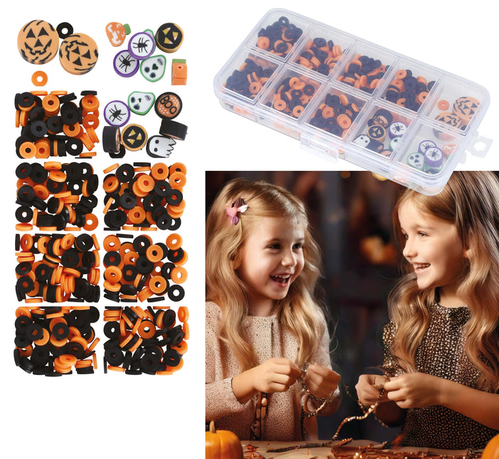 Kit de manualidades de Halloween Hacer pulseras Abalorios