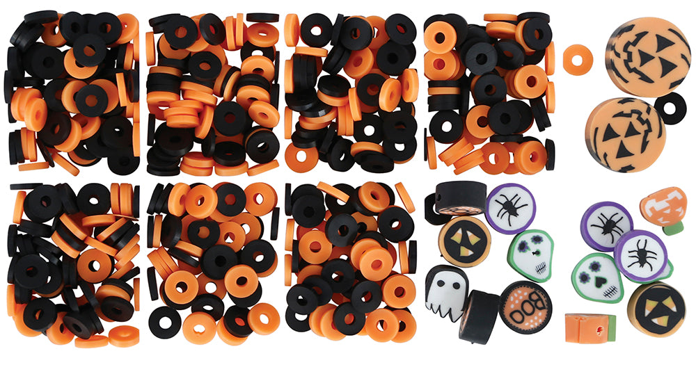 Kit de manualidades de Halloween Hacer pulseras Abalorios