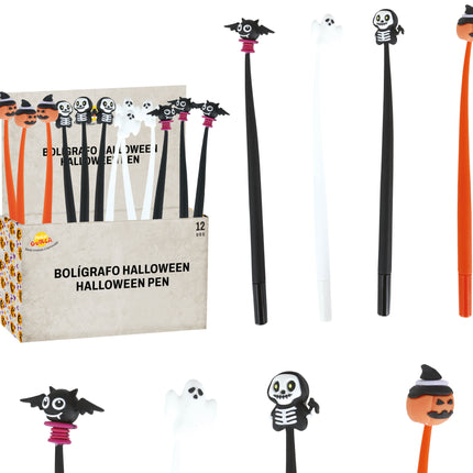 Bolígrafo Halloween 22cm 12uds