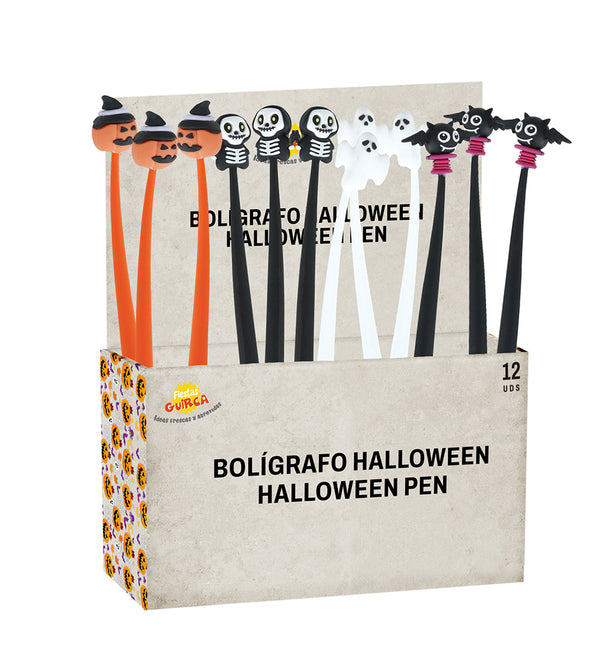 Bolígrafo Halloween 22cm 12uds