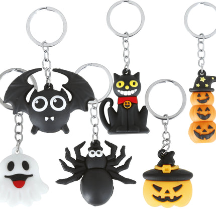 Halloween Compartir Regalos Llaveros 4.5cm 6pcs