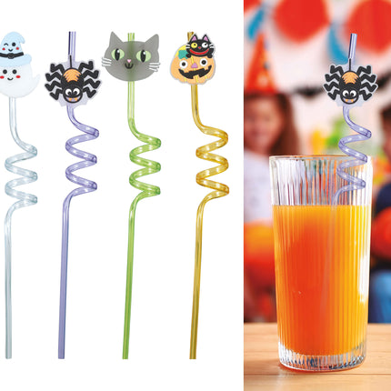 Halloween Pajitas 27cm 4uds