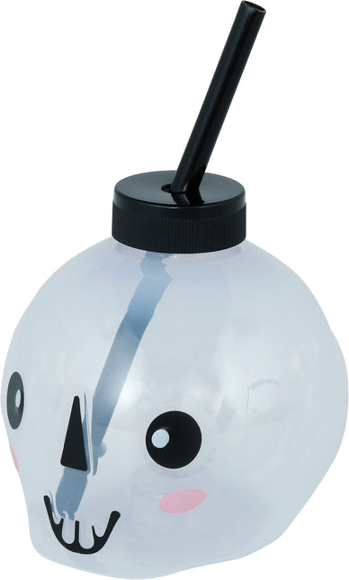 Taza Halloween Esqueleto 17cm