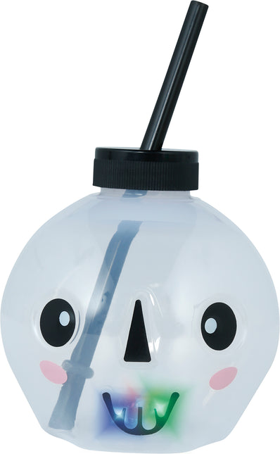 Taza Halloween Esqueleto 17cm