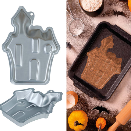 Moldes para galletas de Halloween Castillo 27cm