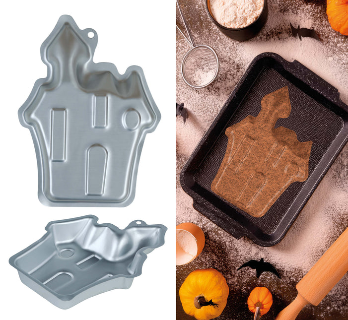 Moldes para galletas de Halloween Castillo 27cm