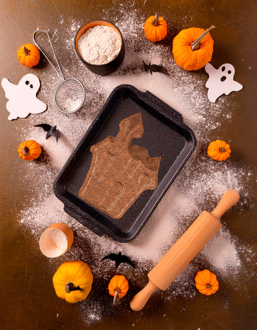 Moldes para galletas de Halloween Castillo 27cm