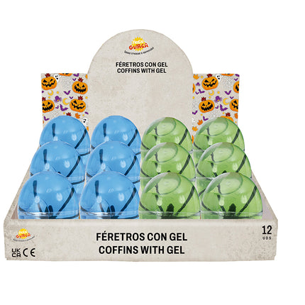 Halloween Repartir Regalos Huevos Con Araña 6cm 12pcs