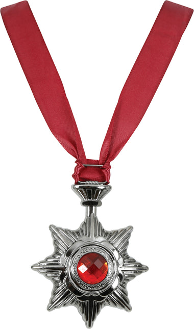 Collar Vampiro Medallón 9cm