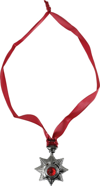 Collar Vampiro Medallón 9cm