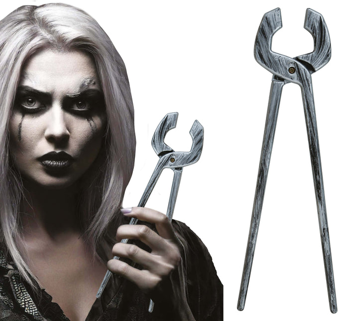 Alicates falsos de Halloween 40cm