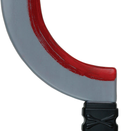 Cuchillo Falso Halloween Media Luna 35cm