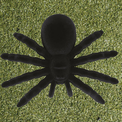 Araña falsa negra 14cm