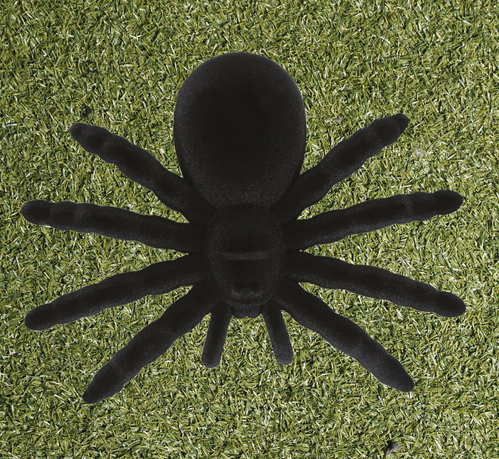 Araña falsa negra 14cm