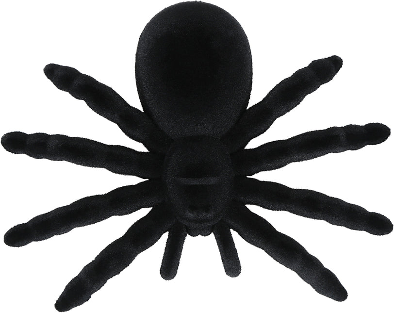 Araña falsa negra 14cm