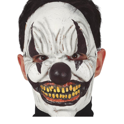 Máscara de Payaso de Halloween Negra