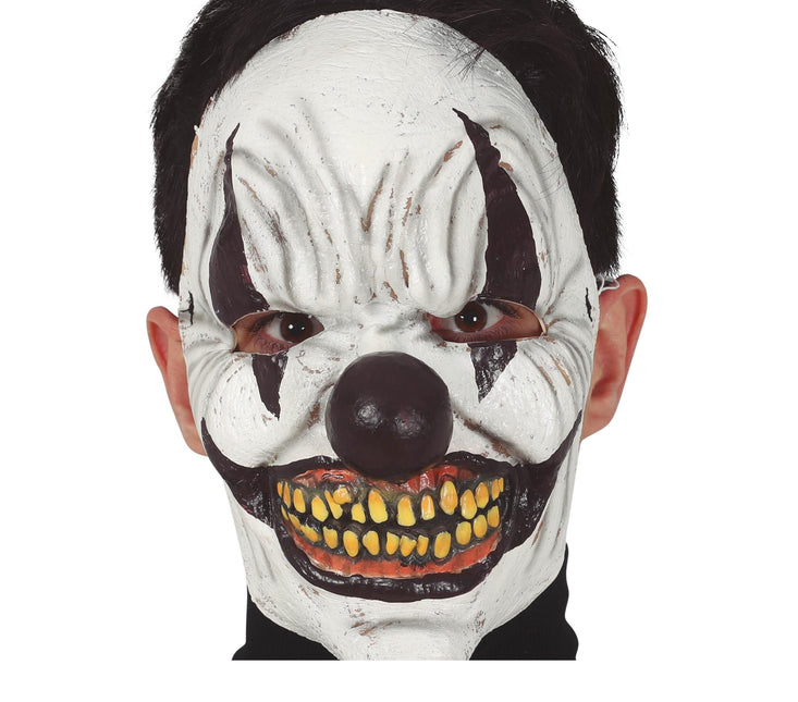 Máscara de Payaso de Halloween Negra