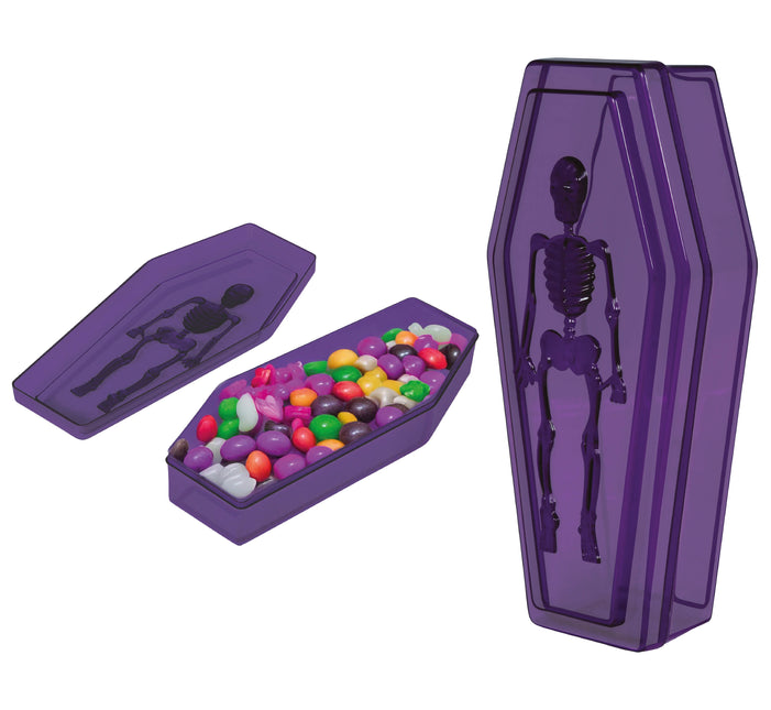 Bombonera Halloween Morada 19cm