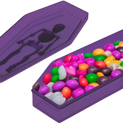 Bombonera Halloween Morada 19cm