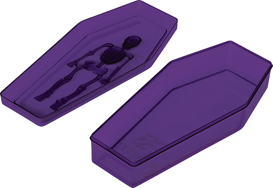 Bombonera Halloween Morada 19cm