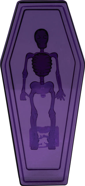 Bombonera Halloween Morada 19cm
