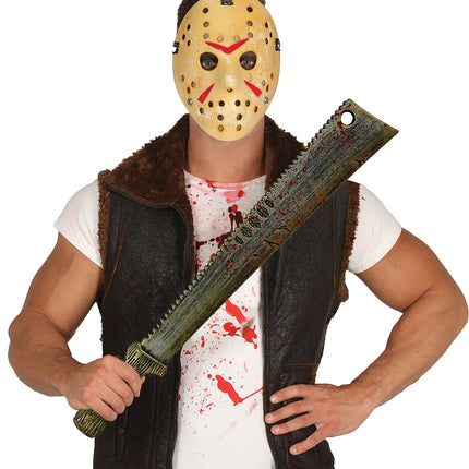 Halloween Cuchillo Falso Sangriento 68cm