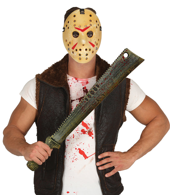 Halloween Cuchillo Falso Sangriento 68cm