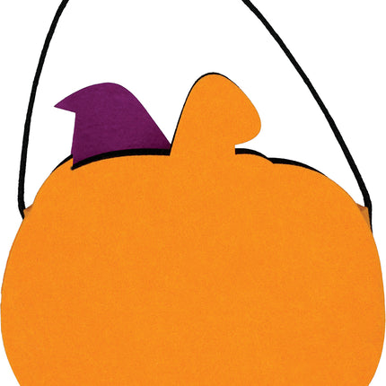 Cesta Halloween Calabaza 16cm