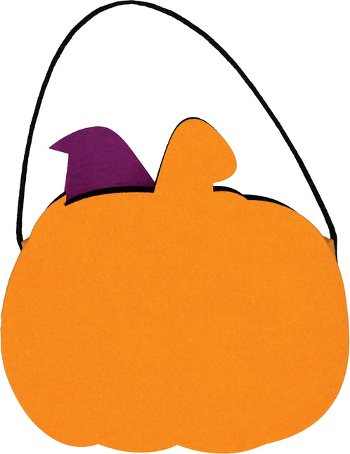 Cesta Halloween Calabaza 16cm