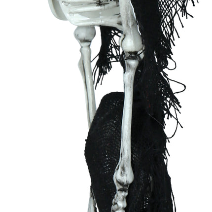Halloween Esqueleto Con Capucha 45cm