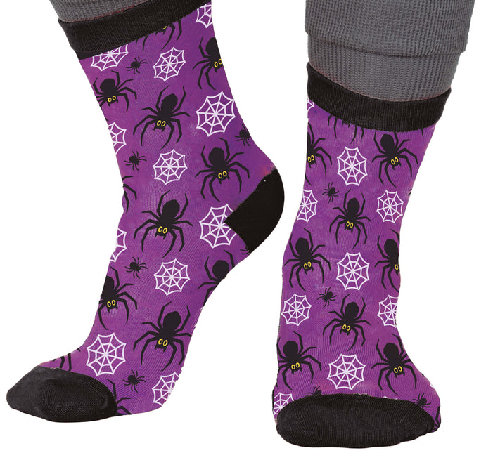 Calcetines de Halloween Arañas