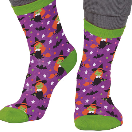 Calcetines de Halloween Brujas
