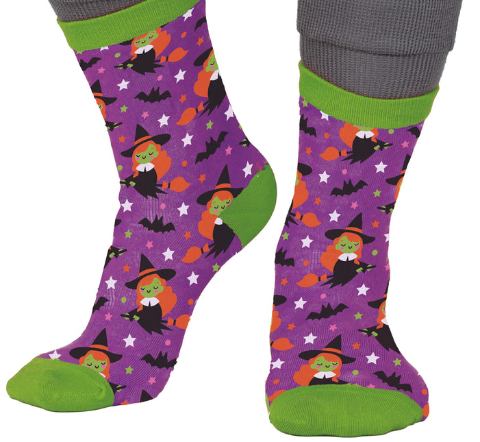 Calcetines de Halloween Brujas