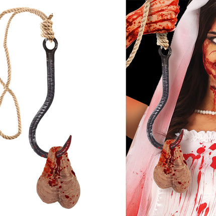Adorno Colgante de Halloween Gancho con Saco de Bolas