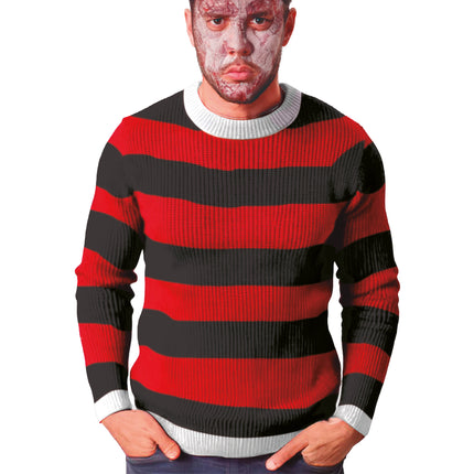 Jersey de Halloween Rojo Negro Asesino