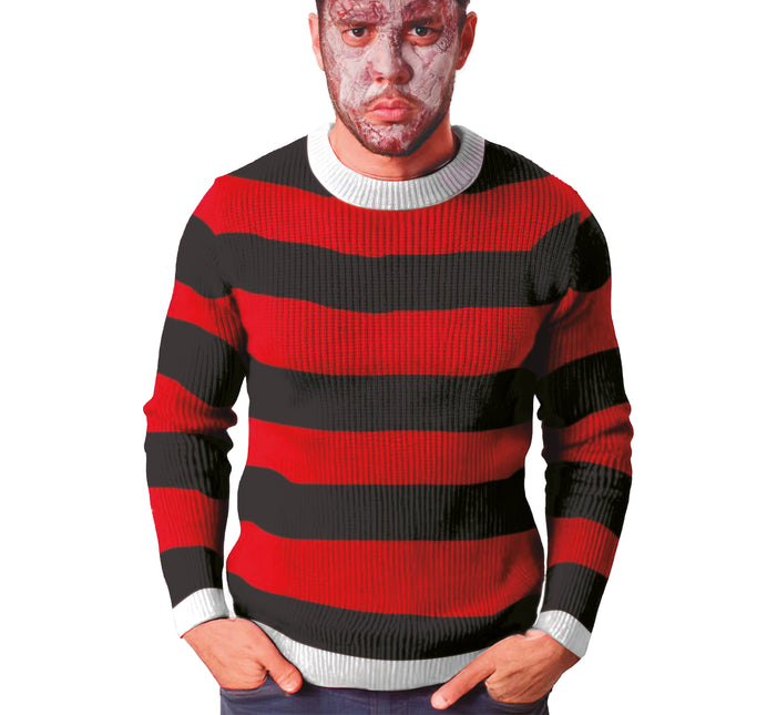 Jersey de Halloween Rojo Negro Asesino