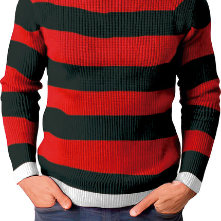 Jersey de Halloween Rojo Negro Asesino