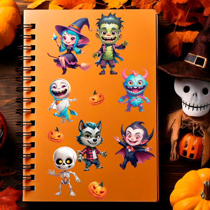 Pegatinas de Halloween Monstruo