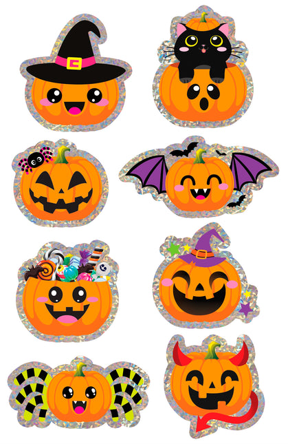 Pegatinas Halloween Calabaza