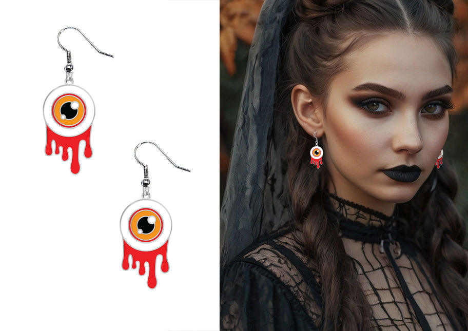 Pendientes de Halloween Bolas de Ojos
