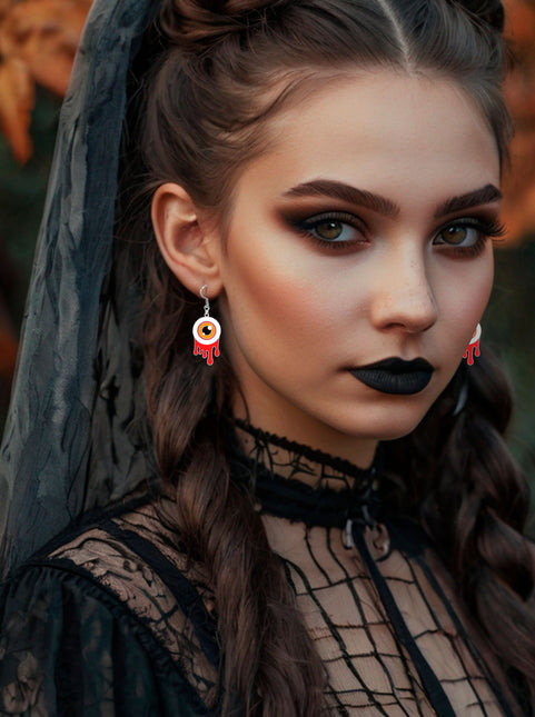 Pendientes de Halloween Bolas de Ojos