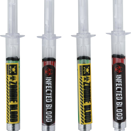 Halloween Bolígrafo Sangre Falsa 48uds