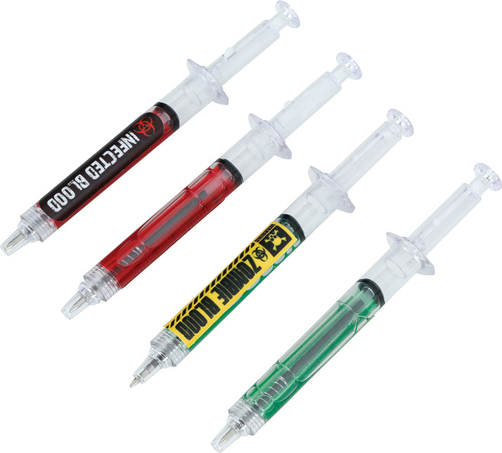 Halloween Bolígrafo Sangre Falsa 48uds